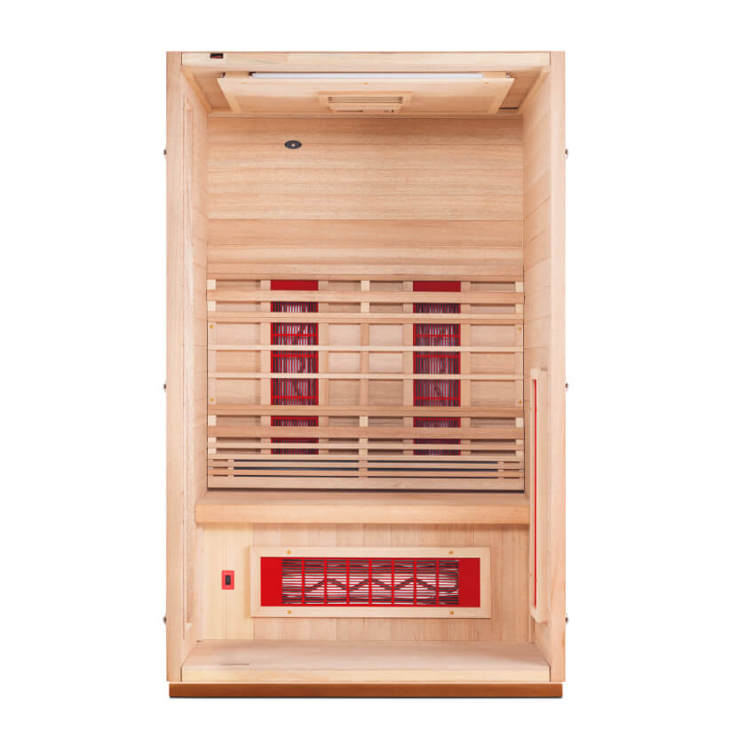 Health Mate - Essential Lounge Infrared Sauna HML-ASB-1-RC – Steam and Sauna