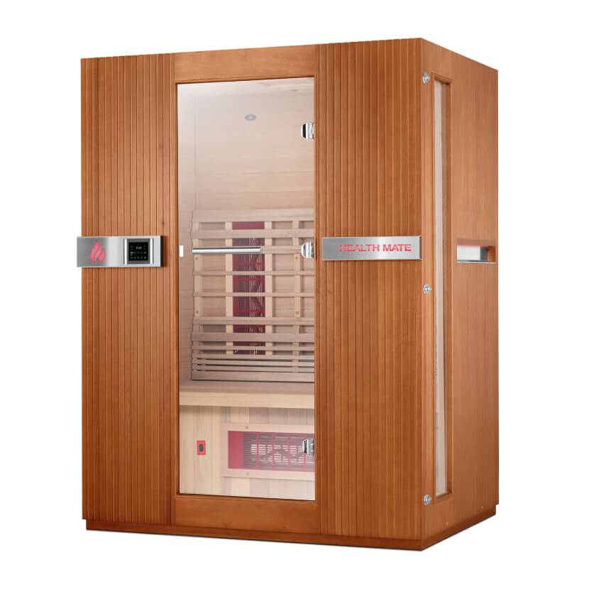 Health Mate - Essential Lounge Infrared Sauna HML-ASB-1-RC – Steam and Sauna